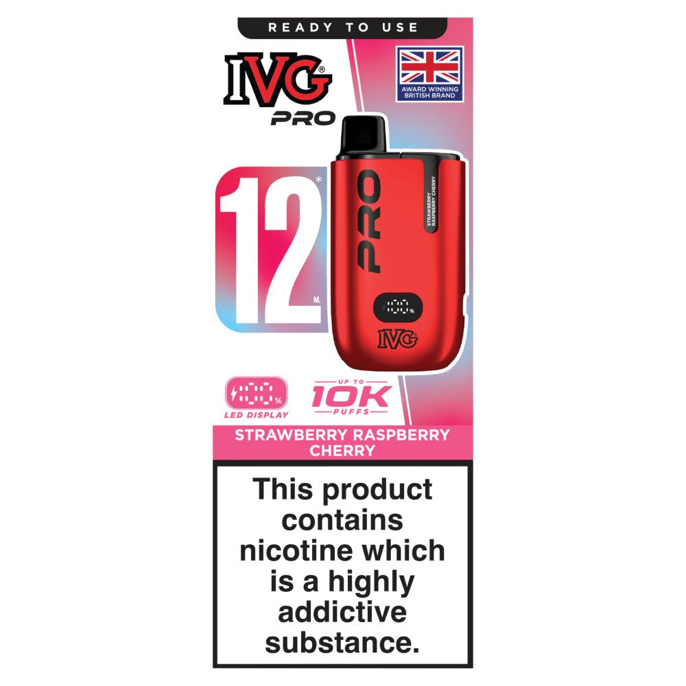 IVG Pro 12 Strawberry Raspberry Cherry