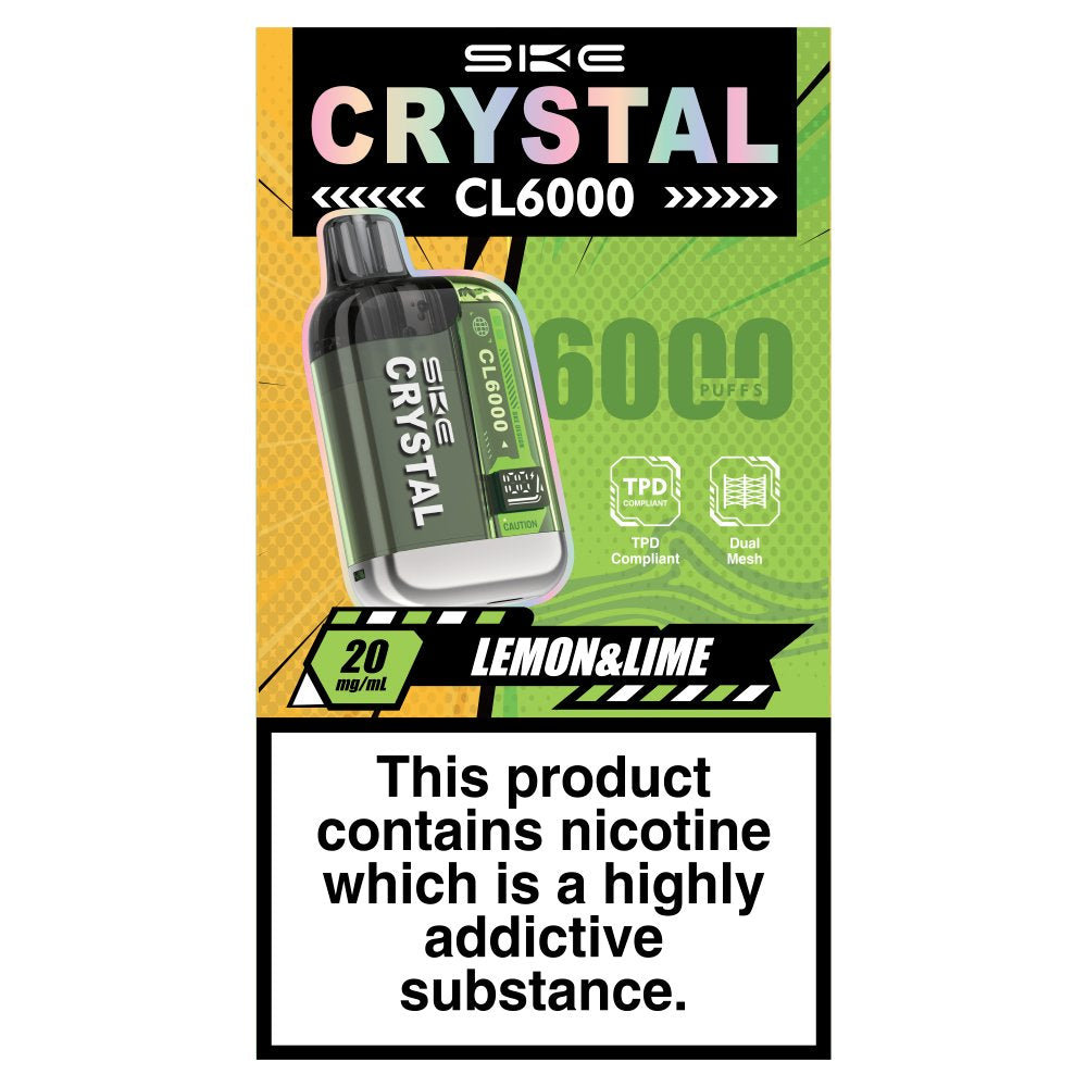 SKE Crystal CL6000 Lemon & Lime