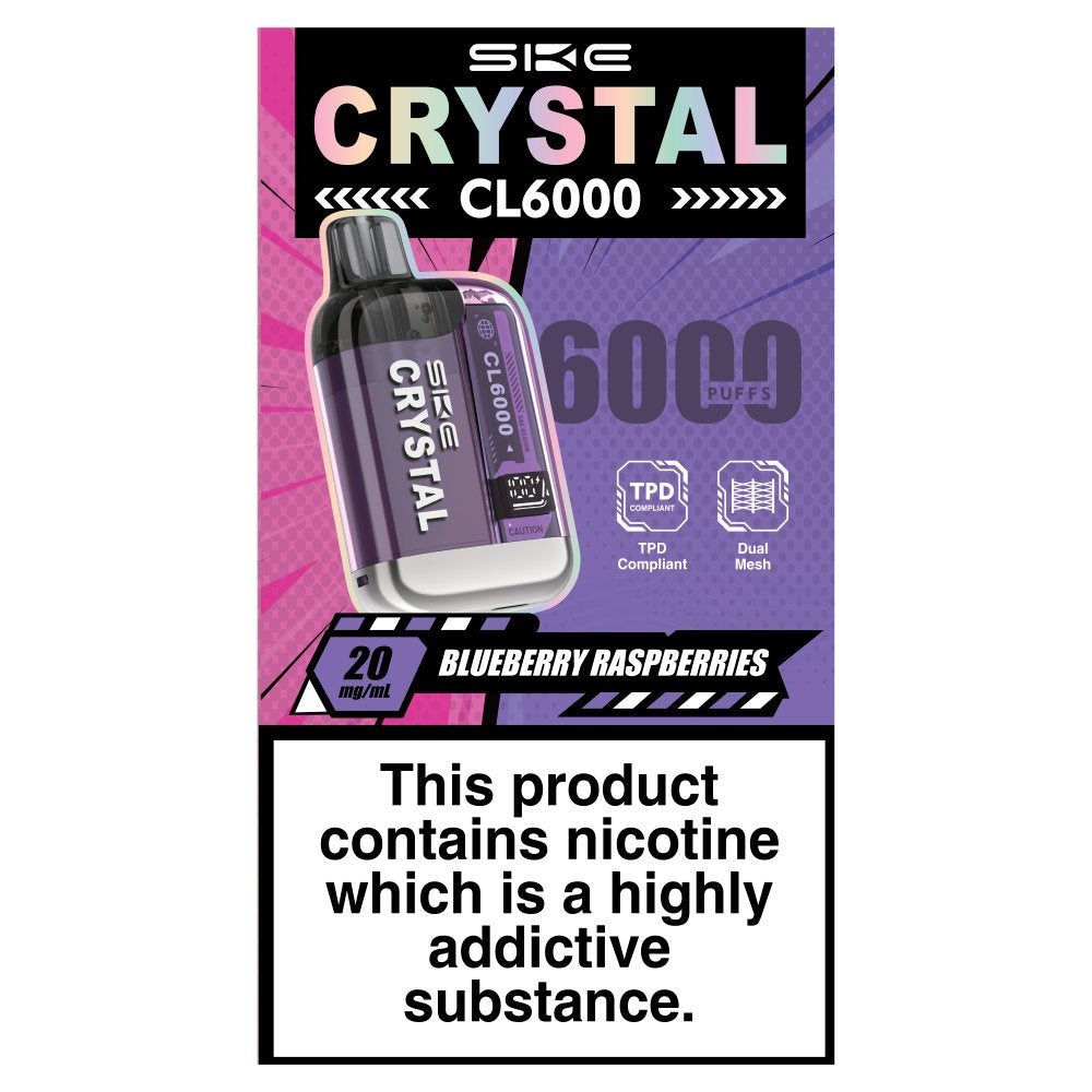 SKE Crystal CL6000 Blueberry Raspberries