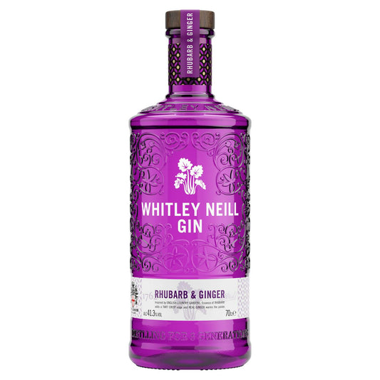 Whitley Neill Rhubarb & Ginger 70cl