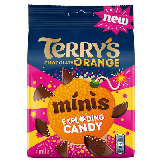 Terry's Chocolate Orange Mini Exploding Candy 105g