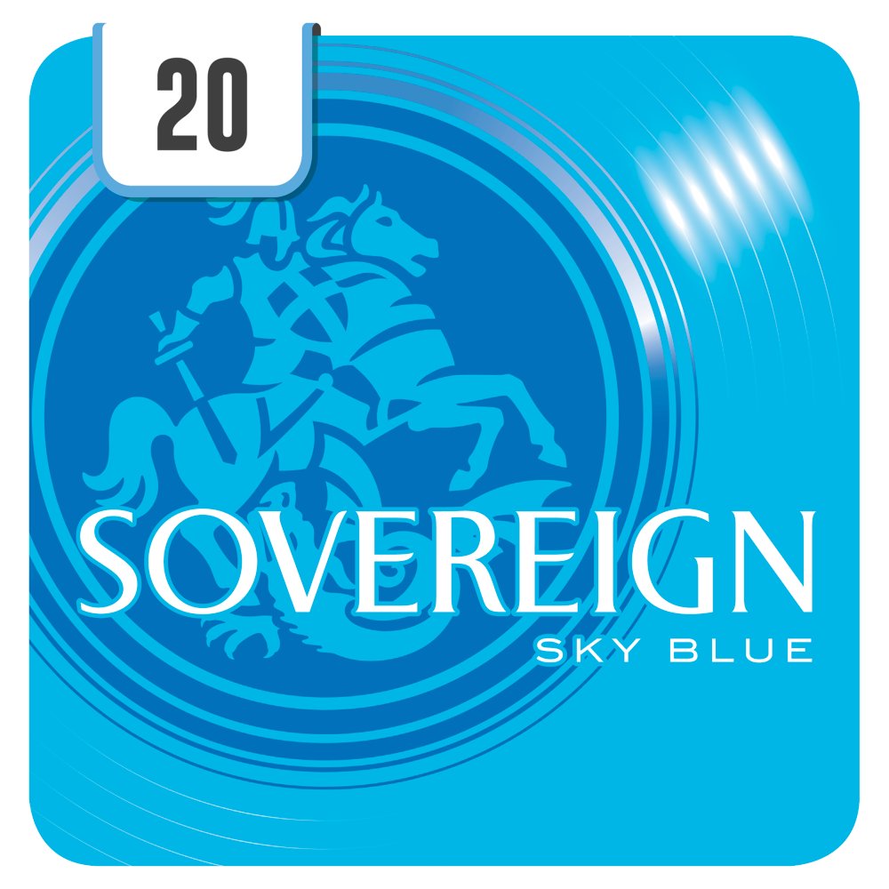 Sovereign Sky Blue 20 Kingsize