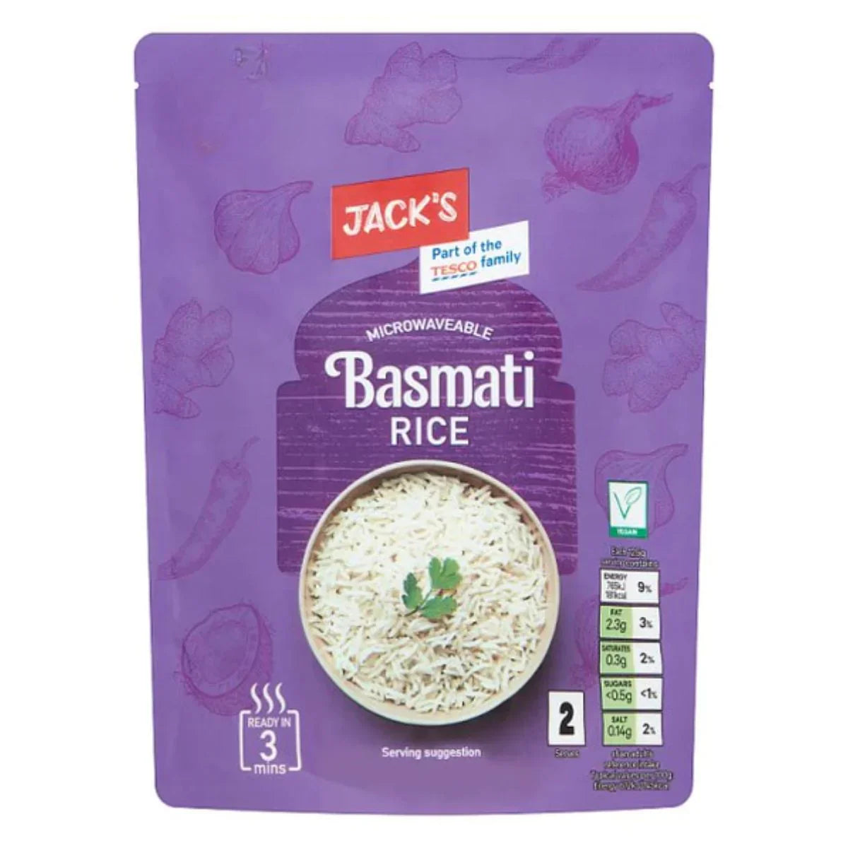 Jacks Basmati Rice 250g (GROCERY)
