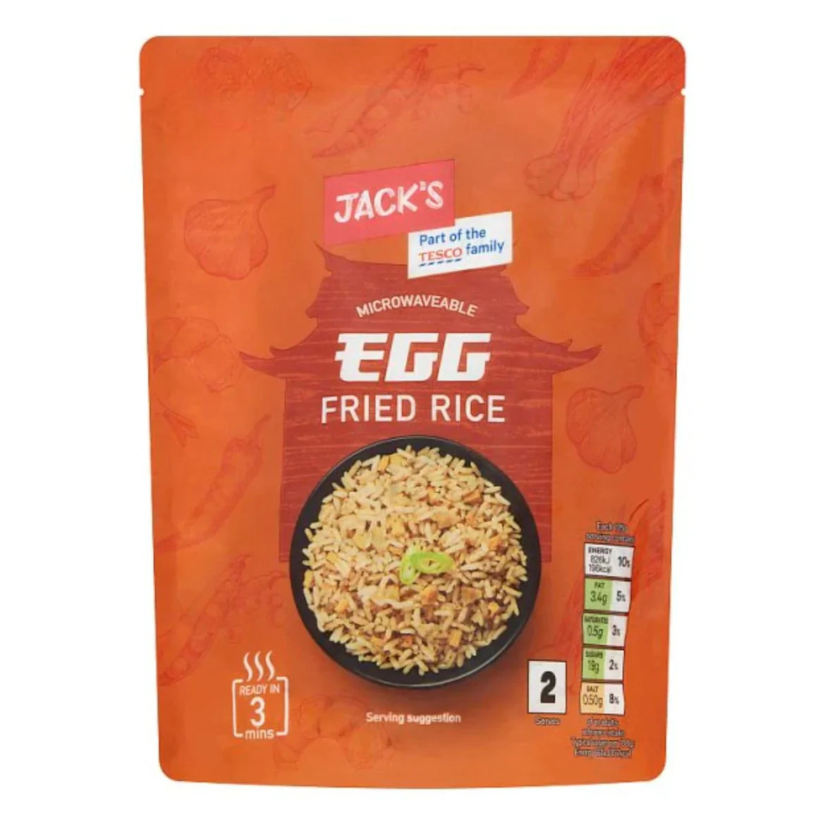Jack's Egg Fried Rice 250g
