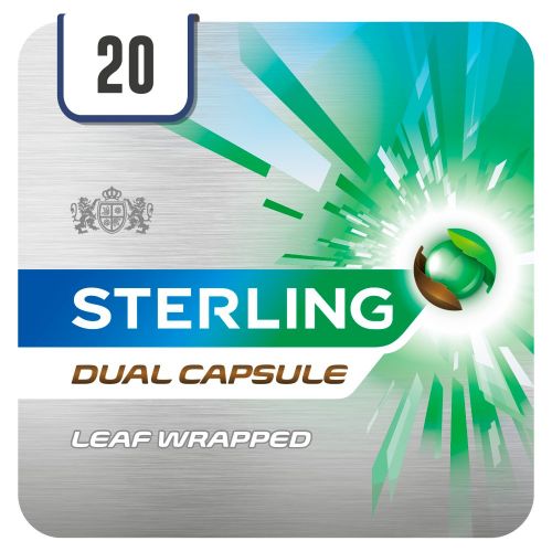 Sterling Dual Leaf Wrapped 20s