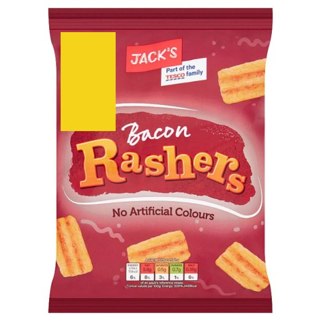 Jack's Bacon Rashers 60g