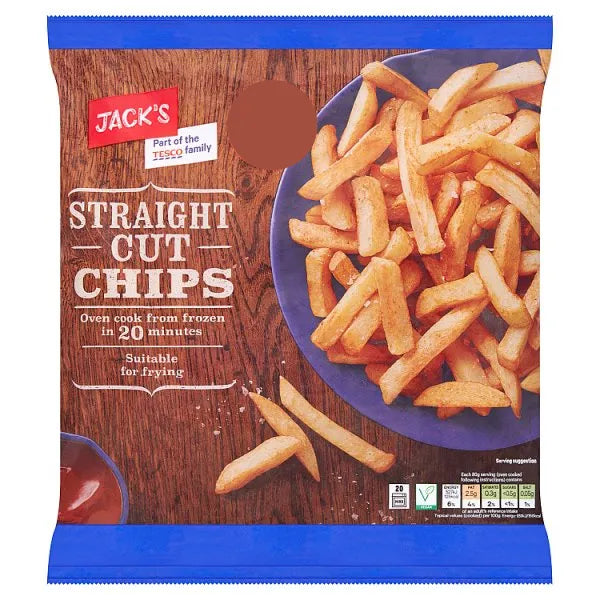Jack's Straight Cut Chips 750g