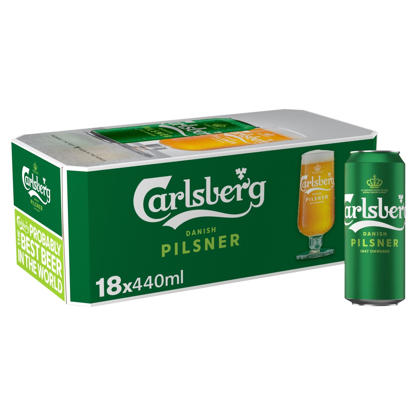 Carlsberg Green Pilsner 18x440ml (MULTIPACK)