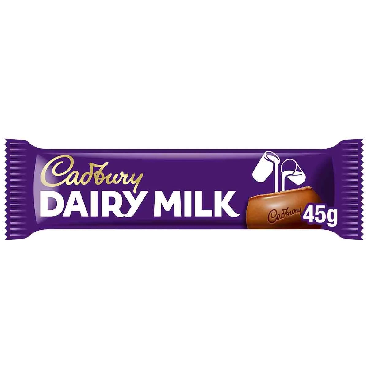 Cadbury Dairy Milk Bar 45g (CONFECTIONERY)