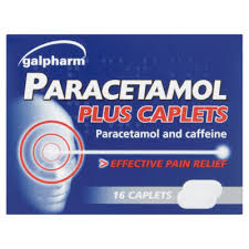 Galpharm Paracetamol Plus 16 Caplets (MEDICINE)