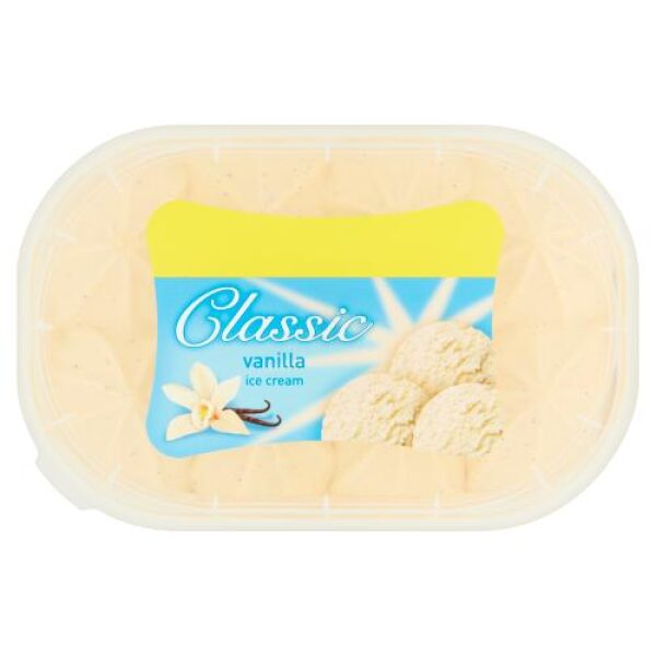 Classic Vanilla Ice Cream Tub 900ml
