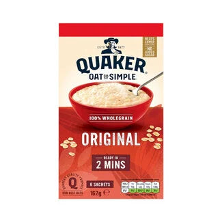 Quaker Original 6 Sachets 162g